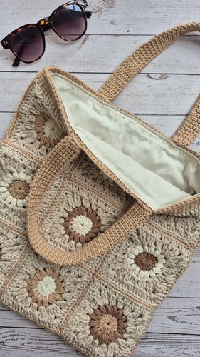 Borsa mano all uncinetto - borsa,