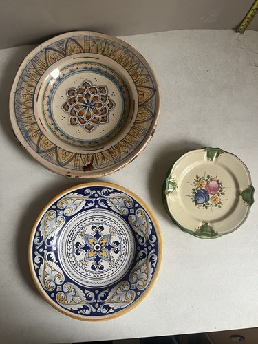 Lotto piatto maiolica - ➰,