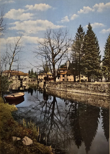 Cartolina 1963 ghirla varese - cartolina,