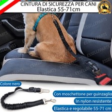 CINTURA SICUREZZA CANI PER GUNZAGLIO PER VOLKSWAGEN ID BUZZ ELASTICA