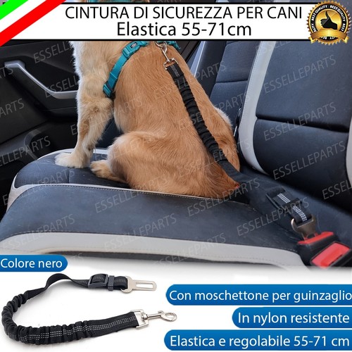 Cintura sicurezza cani auto - cintura,