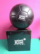 MONTBLANC  PARFUMS  BLACK SOCCER  BALL - MAI  USATO + BOX - PALLA FOOTBALL-CALCI