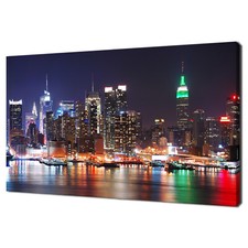 Stampa tela colorata paesaggio