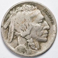 1916-S Buffalo Nickel San