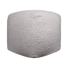 Pouf Ottomano Cubo Grigio In