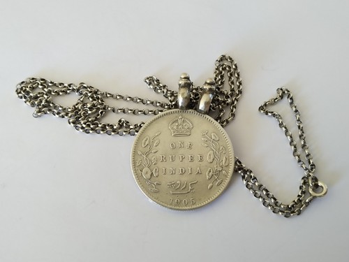 Ancien bijou monétaire argent - monÉtaire,