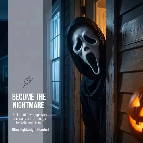 Halloween fantasma viso - halloween,