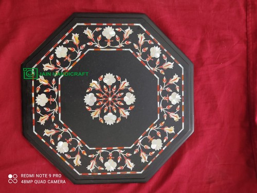 Tavolo centrotavola nero - tavolo, 12"