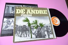 DE ANDRE LP RIMINI GERMANY ORIG 1978 EX++ CON INSERTO !!!!