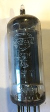 Mullard France EZ80 piastra grigia O getter 1960 tubo valvola testato (M38)
