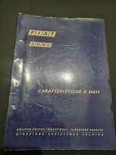 Fiat 50 NC, Manuale Caratteristiche E Dati 1972