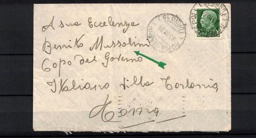 1934 busta viaggiata - busta,