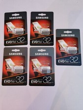 5 X Samsung 32GB Micro SD SDHC