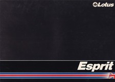 Brochure LOTUS ESPRIT.
