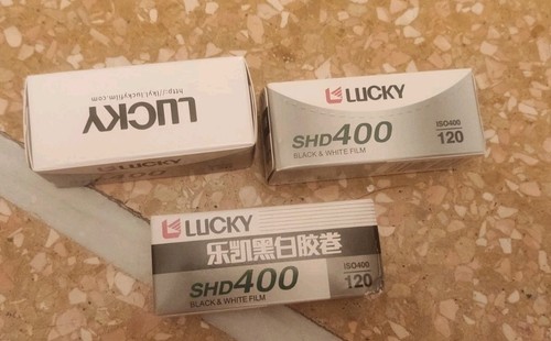 Lucky film shd 400 120 - 120, roll