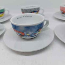 Ginori collection 6 tazzine da caffè  Ugo Nespolo espresso coffee cups