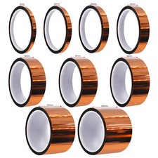 Kapton Nastro Poliimmide Isolamento Adesivo Resistente al Calore 5/10/20/30~ 100mm x 33M