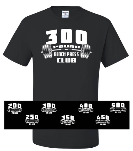 Maglietta bench press club - maglietta,