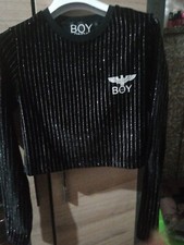 Maglioncino Boy tgs/m nero