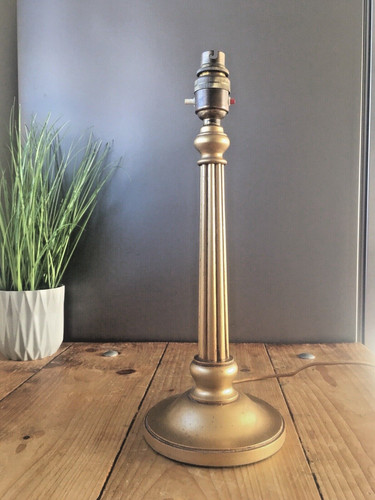 Antique giltwood column table - antique,