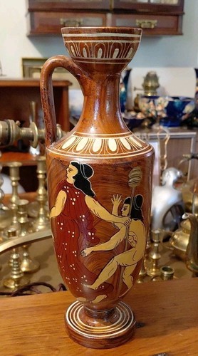 Brocca vaso terracotta - in,