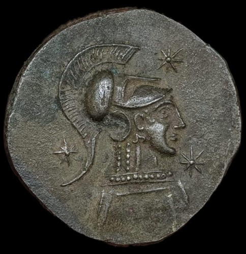 Riproduzione moneta greca - moneta,