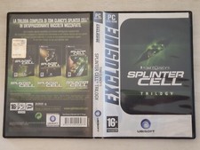 PC USED TOM CLANCY'S : SPLINTER CELL TRILOGY - DVD BOX - ITALIANO