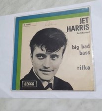 45 GIRI JET HARRIS BIG BAD BASS SOLO COPERTINA OTTIME CONDIZIONI