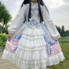 Donna Ragazza Ruffles Lolita