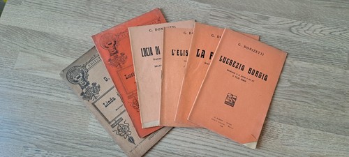 Libretti opere liriche - libretti,