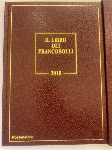 Libro francobolli 2018 - libro, 2018-con