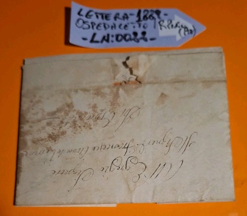 1889 manoscritto lettera - manoscritto,