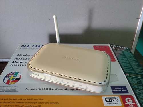 Netgear modem router - netgear, wireless