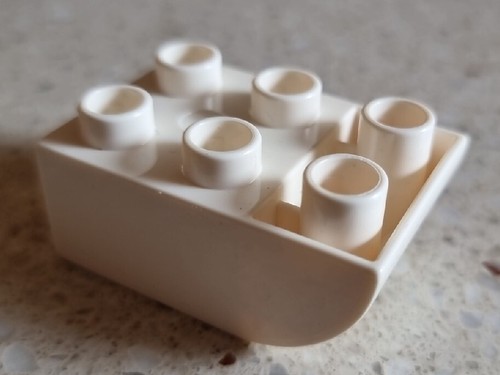 Lego duplo base bianca 3 - duplo,