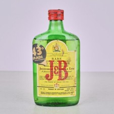 j&b scotch whisky, 25cl