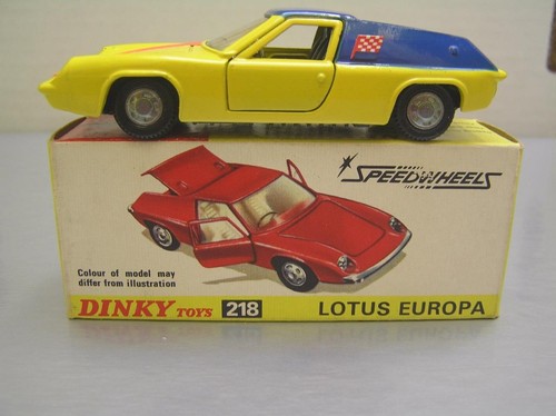 Dinky toys 218 lotus europa - dinky,