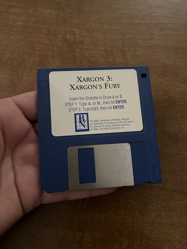 Videogioco vintage xargon - vintage, 3