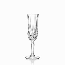 Set 6 Calici Flute Spumante OPERA 13 cl in Eco Cristallo RCR Cristalleria
