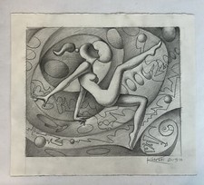 Mark Kostabi Signed Original
