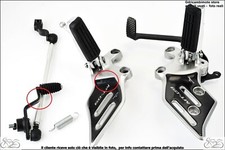 pedane pilota con leva cambio leva freno astina  unib Yamaha Tracer 900 GT 21 24