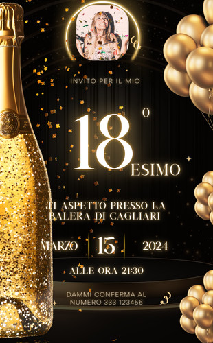 Biglietto invito per il - biglietto,
