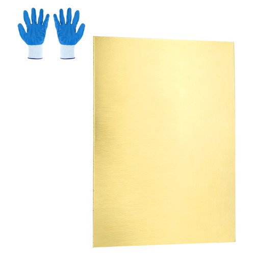 Laminato ottone h62 x8 - in, 4"x8"