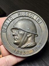 Medaglia Benito Mussolini Diametro 78mm