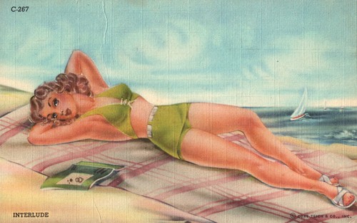 Sexy bikini pin bagno - bikini, pin-up