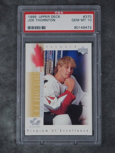 Psa joe thornton 1996 upper - thornton,