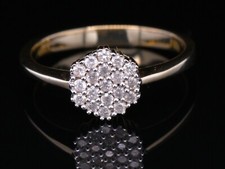 9ct Oro Giallo 100% Diamante