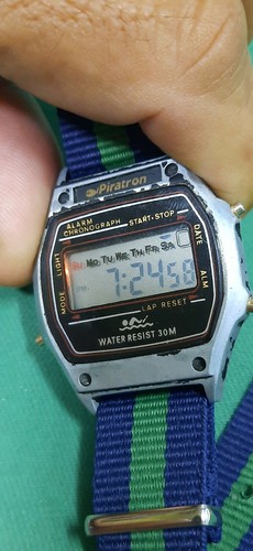 Rare piratron wr30 allarm lcd - rare,