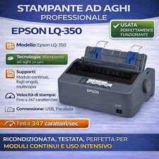 ★ Epson LQ-350 ✅ Stampante