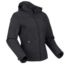 Giacca Bering Lady Warwick nera impermeabile donna moto moto con cappuccio