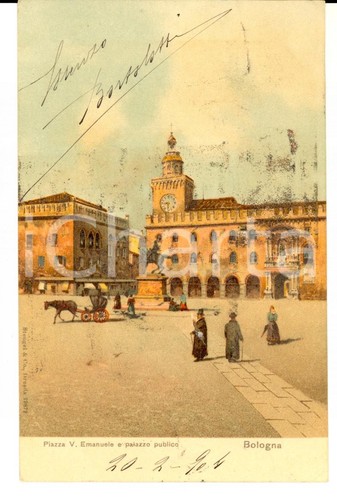 1904 bologna piazza - 1904, vittorio